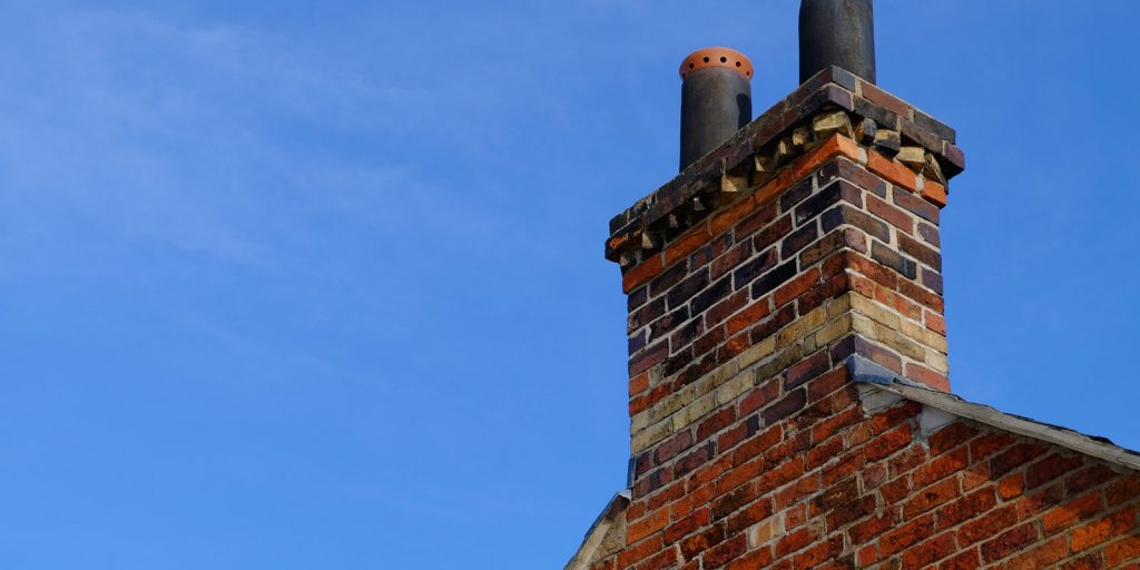 chimney-blue-sky