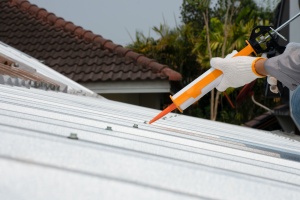 a roof having services of caulking services in delaware