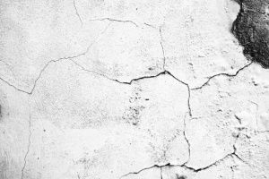 Cracks in the masonry walls