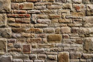 A stone masonry wall