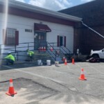 Concrete repairs and coat Newark Jail